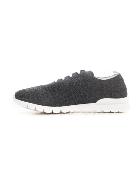 Sneakersy Kiton z kaszmiru szare