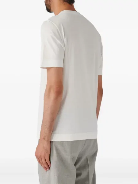 Tricou Gran Sasso scurt alb