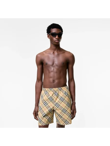 Kąpielówki Burberry beżowe