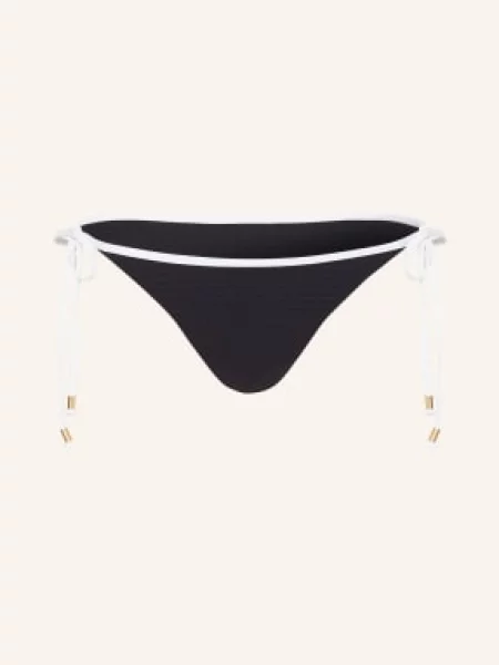 Seafolly Trojúhelníkové Bikiny Beach Bound černá bílá