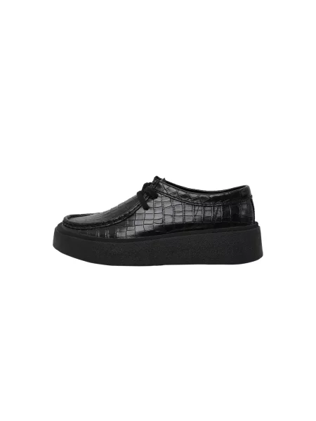 CLARKS Pantofi cu șireturi Torview W' negru