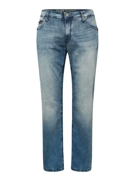 CAMP DAVID Džinsai tamsiai džinso mėlyna