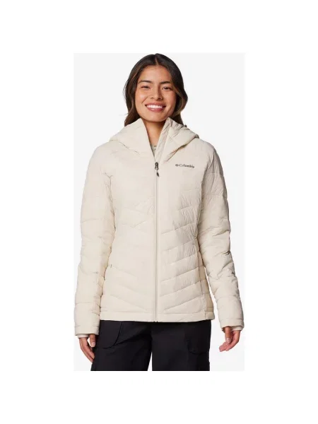 Kurtka Columbia Joy Peak II beżowy S biały