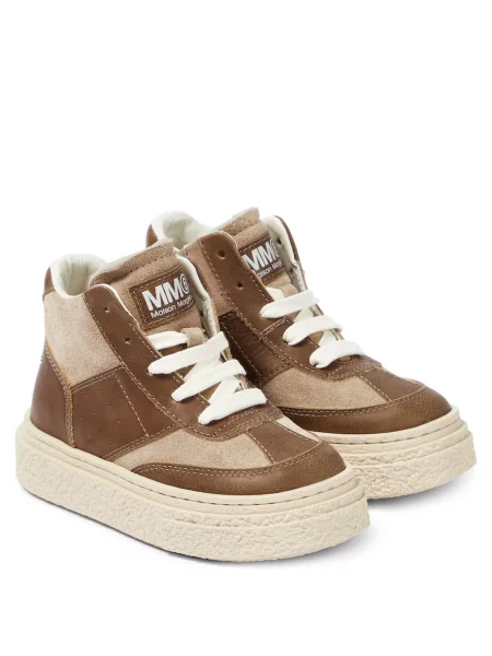 Μποτάκια Mm6 Maison Margiela καφέ