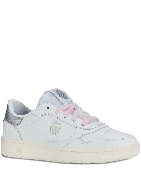Sneakerși K-swiss din piele alb