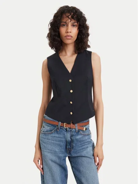 Tommy Hilfiger Telovnik Mornarsko modra