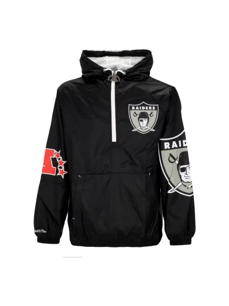 Wiatrówka Mitchell & Ness czarna