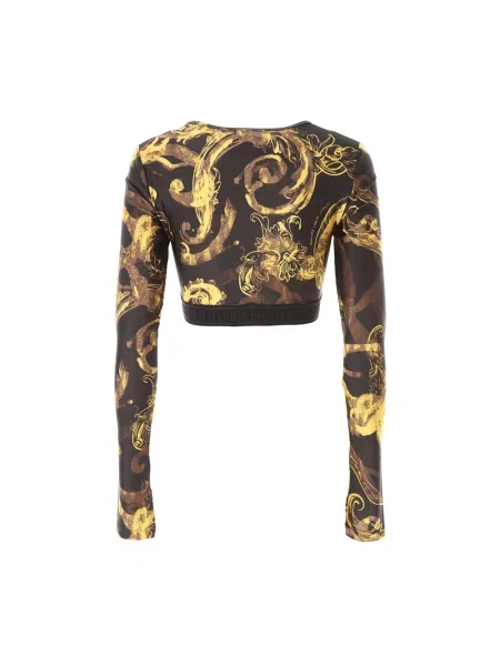 Top Versace Jeans Couture o skróconej długości