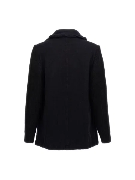 Płaszcz Comme Des Garcons wełniany niebieski