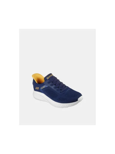 Sneakerși Skechers albastru