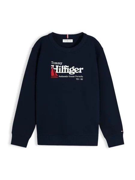 Tommy Hilfiger dukserica za djecu od pamuka plava