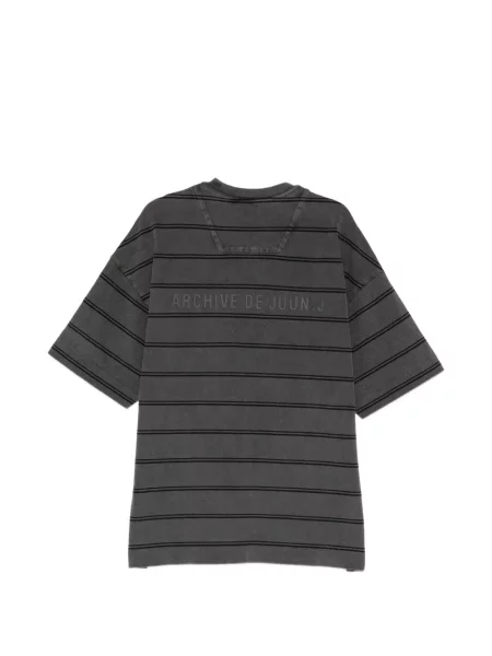 Tricou Juun.j cu autograf gri
