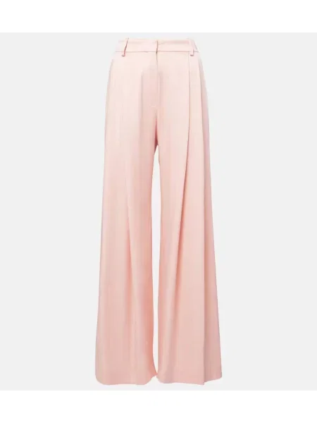 Pantaloni Nina Ricci roz