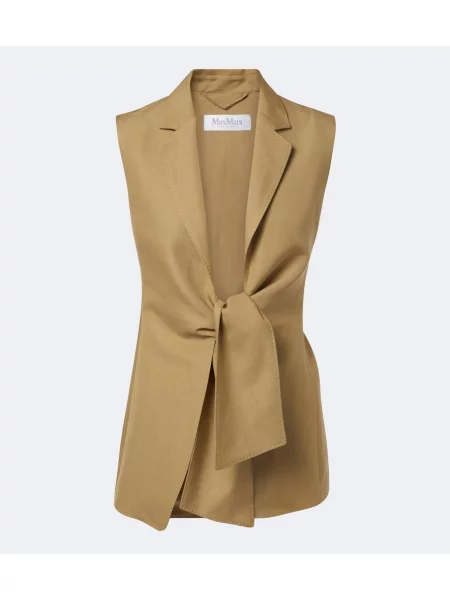 Vestă Max Mara de in verde