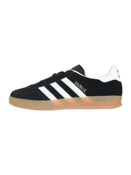 Sneakersy Adidas Gazelle zamszowe retro czarne