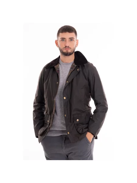 Woskowana kurtka Barbour zielona