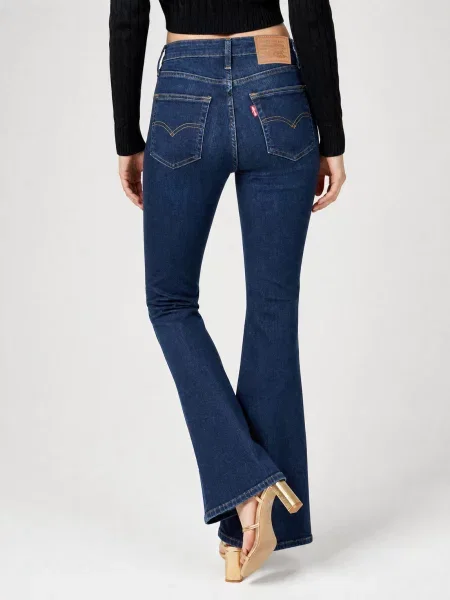 Blugi evazați Levi's® evazate albastru