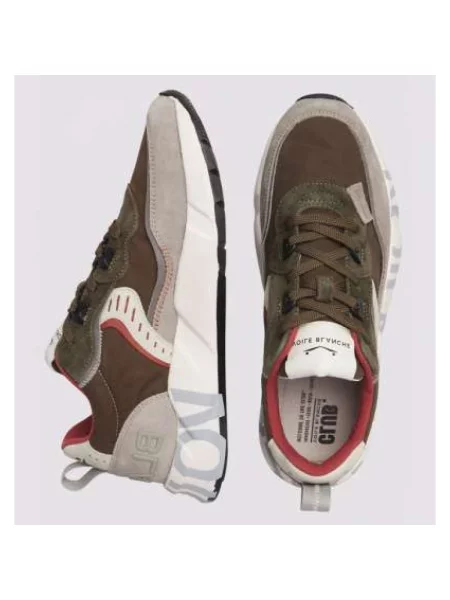 Sneakersy Voile Blanche skórzane szare