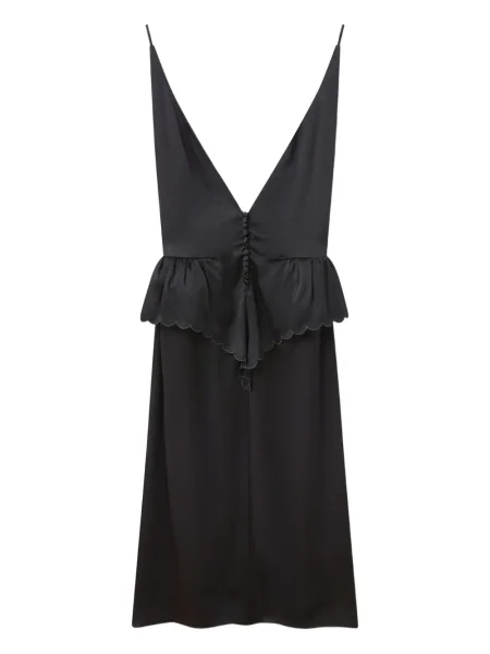 Rochie Stella Mccartney cu decolteu în V de costum negru