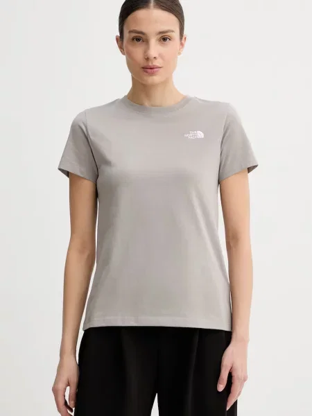 The North Face basic tričko ženské EVOLUTION béžové
