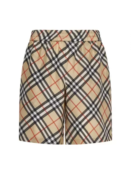 Szorty Burberry beżowe