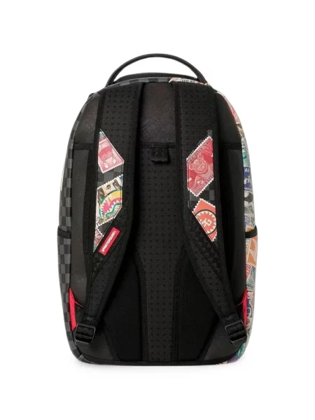 Καρό σακίδιο πλάτης Sprayground με σχέδιο μαύρο