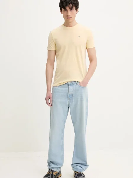 Tommy Jeans tričko žluté
