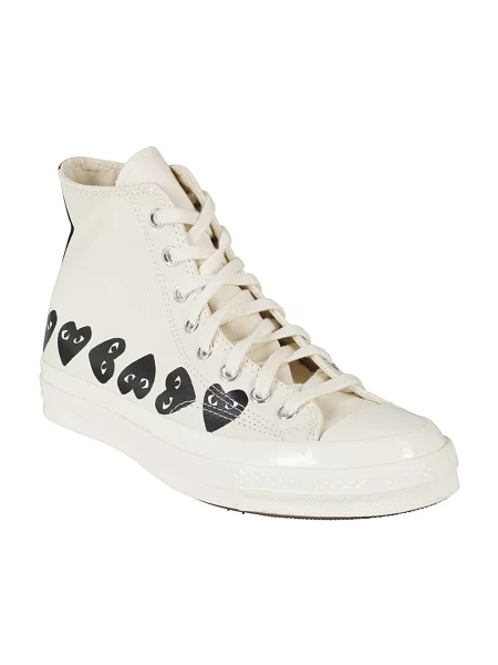 Sneakersy Comme Des Garcons Play w serca białe