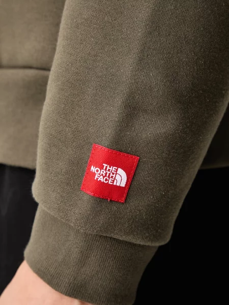 The North Face кофта з капюшоном з бавовною Redbox