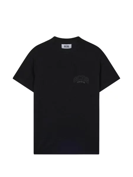 Tricou Gcds cu broderie negru