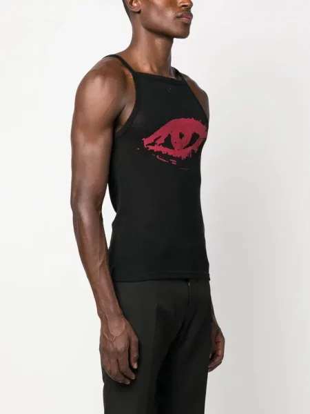 Košile Courrèges s potiskem černá