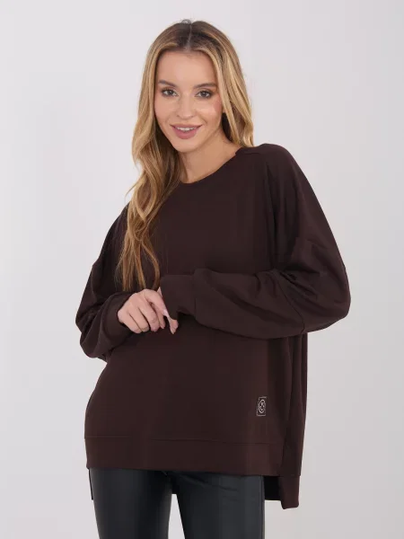 Bluza z kapturem Rue Paris z kapturem czarna