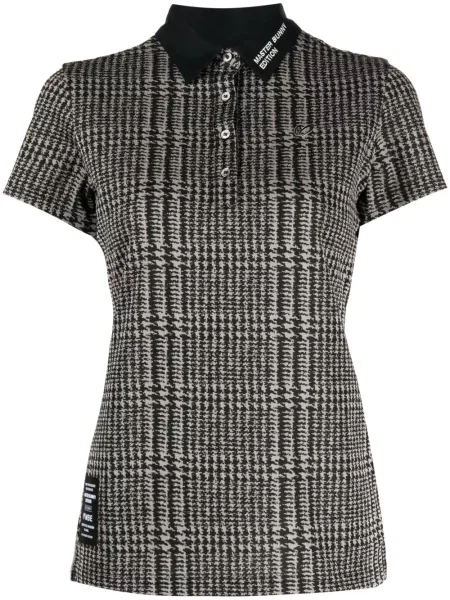 Kostkované polotričko Master Bunny Edition hnědé