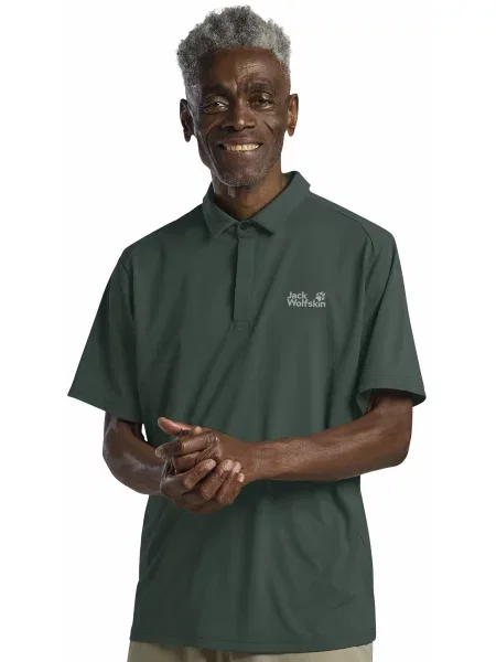 Поло Jack Wolfskin зелений