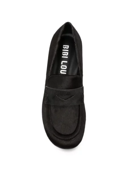 Pantofi loafer Bibi Lou cu bretele maro