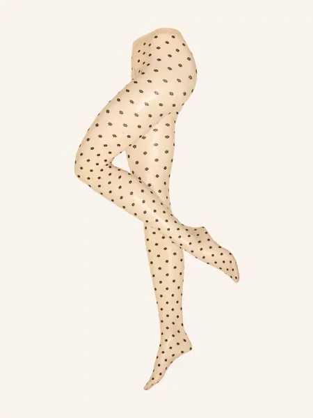 Wolford Jemné Punčocháče Daisy fairly light/black černé