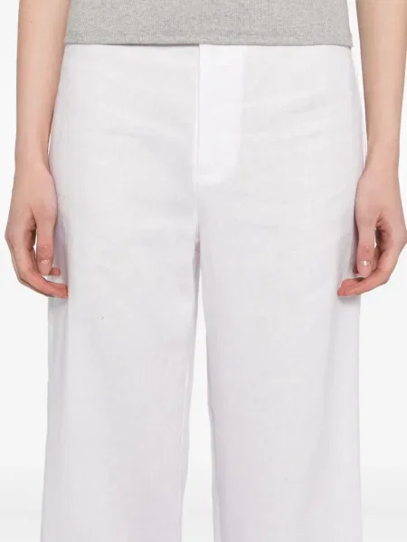 Cropp pantaloni Reformation de in alb