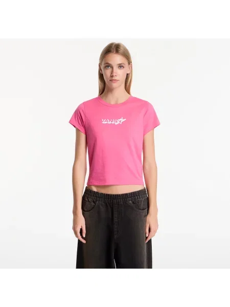 Póló Vans Antares Ss Baby Tee Pink Velvet M rózsaszín