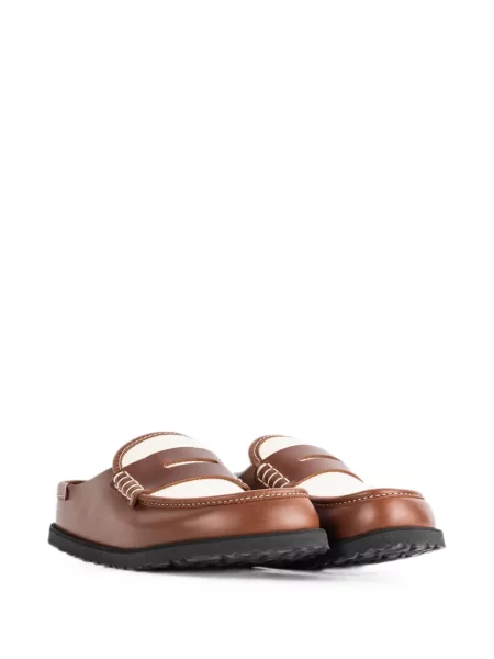 Papuci tip mules Birkenstock 1774 maro
