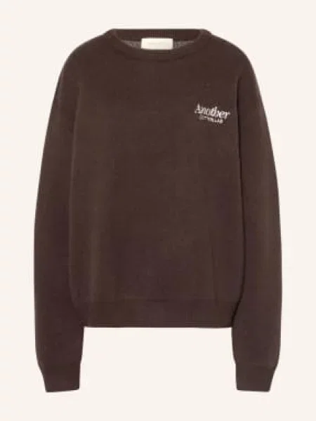Another Cotton Lab Sweter Oversize Wine &Amp; Vibe braun