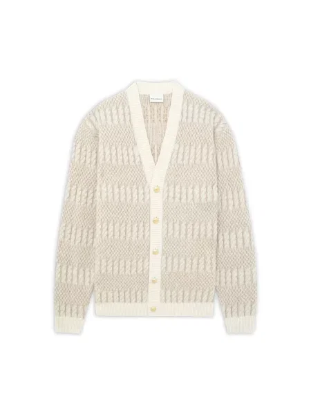 Sweter Drole De Monsieur wełniany beżowy