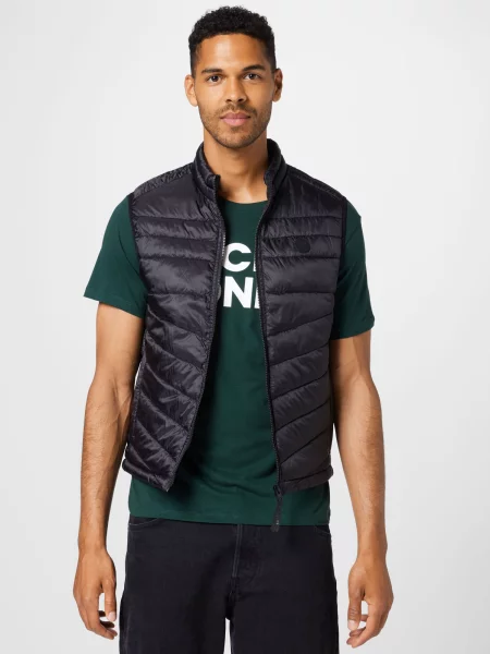 JACK & JONES Prsluk Ehero' crna