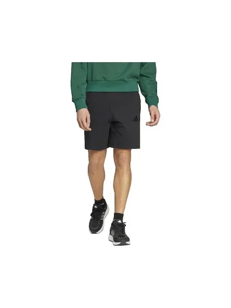 Scurt hanorac din fleece Adidas din fleece negru
