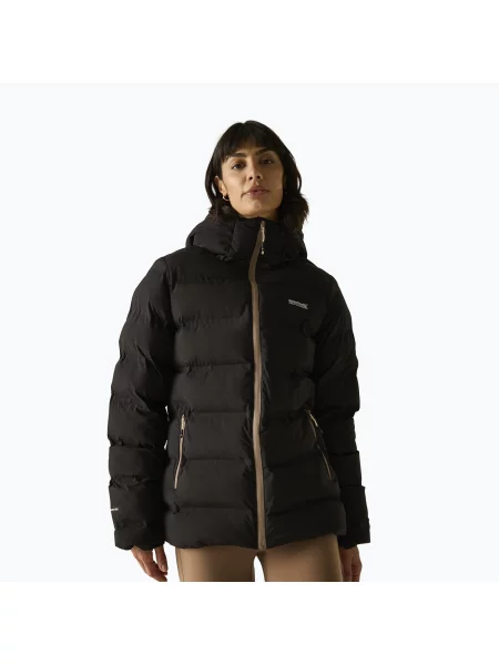 Geacă izolată pentru femei REGATTA Altoro Thermal black/mocha negru