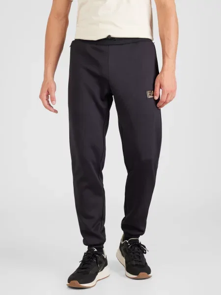 Emporio Armani Pantaloni galben / negru