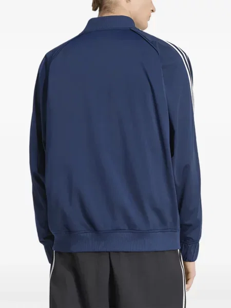 Pöttyös fűzős csipkés póló Adidas kék