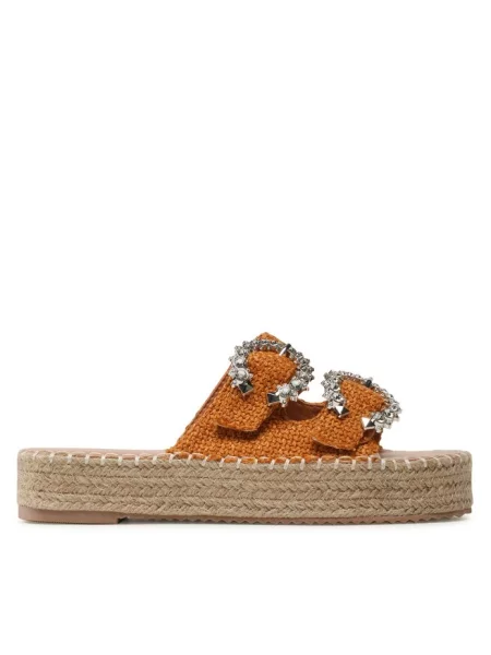 Espadryle DeeZee brązowe