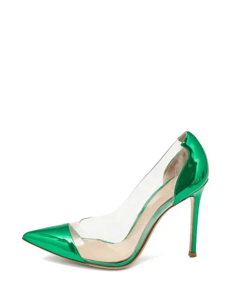 Pantofi cu toc Gianvito Rossi verde