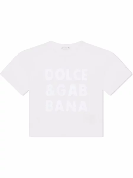 Koszulka dziecięca Dolce And Gabbana biała