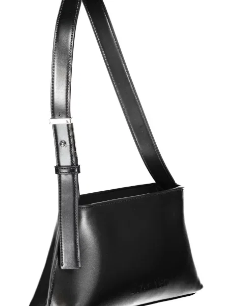 Ročna torba Calvin Klein Embossed Logo črna